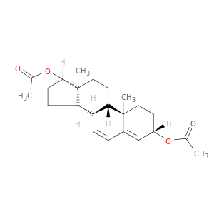 Androsta-4,6-diene-3b,17b-diol, diacetate (7CI)