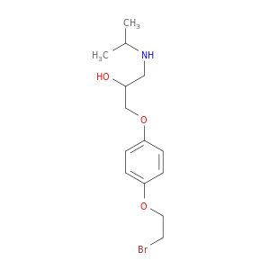 2-Propanol, 1-[4-(2-bromoethoxy)phenoxy]-3-[(1-methylethyl)amino]-