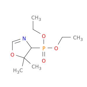 Phosphonic acid, (4,5-dihydro-5,5-dimethyl-4-oxazolyl)-, diethyl ester