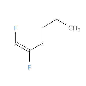 1-Hexene, 1,2-difluoro-, (E)-