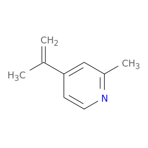 Pyridine, 2-methyl-4-(1-methylethenyl)-