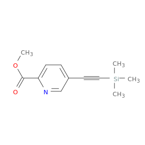 甲基5-[2-(三甲基甲硅烷基)乙炔基]-2-吡啶羧酸盐
