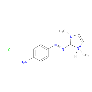 2-[2-(4-氨基苯基)偶氮基]-1,3-二甲基-1H-咪唑鎓氯化物