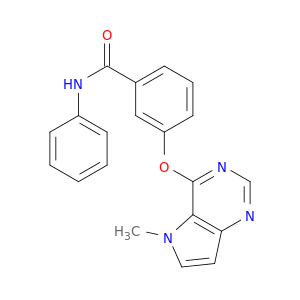 Benzamide, 3-[(5-methyl-5H-pyrrolo[3,2-d]pyrimidin-4-yl)oxy]-N-phenyl-