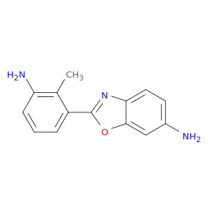6-Benzoxazolamine, 2-(3-amino-2-methylphenyl)-