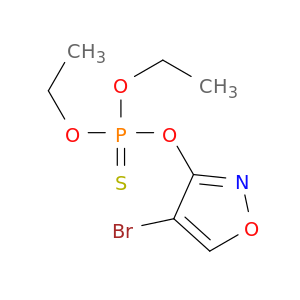 硫代甲酸,O-(4-溴-5-甲基-3-异恶唑基)O,O-二乙基酯