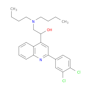 2-(dibutylamino)-1-[2-(3,4-dichlorophenyl)quinolin-4-yl]ethanol