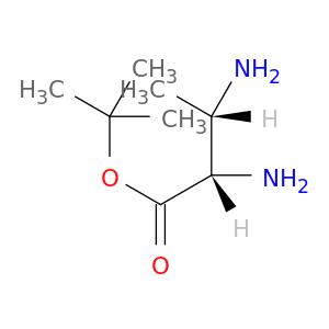 Butanoic acid, 2,3-diamino-, 1,1-dimethylethyl ester, (2S,3S)-