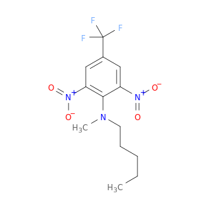 Benzenamine, N-methyl-2,6-dinitro-N-pentyl-4-(trifluoromethyl)-