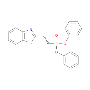 膦酸,[2-(2-苯并噻唑基)乙烯基]-,二苯基酯
