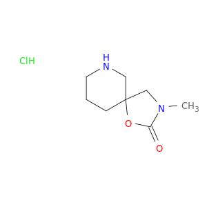 3-methyl-1-oxa-3,7-diazaspiro[4.5]decan-2-one hydrochloride