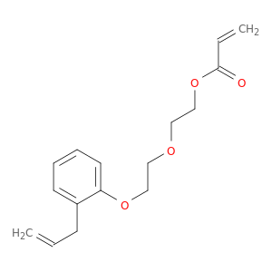 2-Propenoic acid, 2-[2-[2-(2-propenyl)phenoxy]ethoxy]ethyl ester