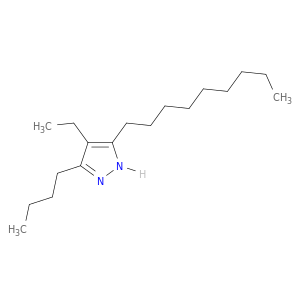 1H-Pyrazole, 3-butyl-4-ethyl-5-nonyl-
