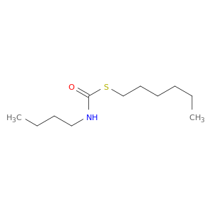 Carbamothioic acid, butyl-, S-hexyl ester