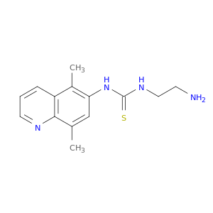 Thiourea, N-(2-aminoethyl)-N'-(5,8-dimethyl-6-quinolinyl)-