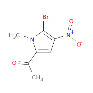 Ethanone, 1-(5-bromo-1-methyl-4-nitro-1H-pyrrol-2-yl)-