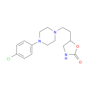 2-Oxazolidinone, 5-[2-[4-(4-chlorophenyl)-1-piperazinyl]ethyl]-