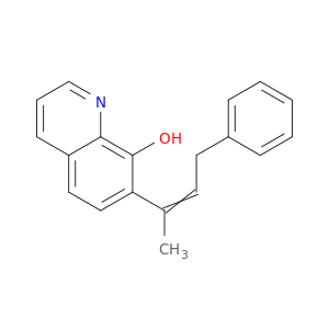 8-Quinolinol, 7-(1-methyl-3-phenyl-1-propenyl)-