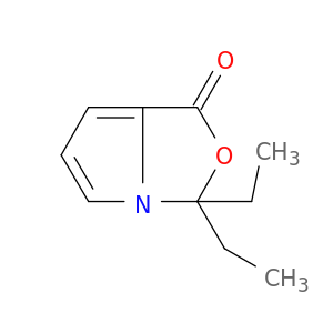 1H,3H-Pyrrolo[1,2-c]oxazol-1-one, 3,3-diethyl-