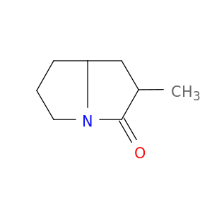3H-Pyrrolizin-3-one, hexahydro-2-methyl-