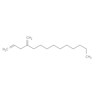 1-Tetradecene, 4-methylene-