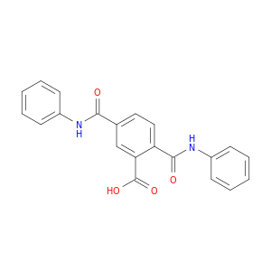 Benzoic acid, 2,5-bis[(phenylamino)carbonyl]-