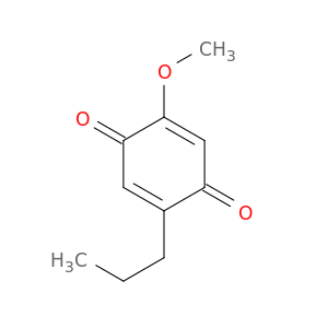 2,5-Cyclohexadiene-1,4-dione, 2-methoxy-5-propyl-