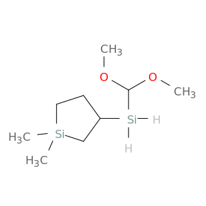 Silacyclopentane, 3-(dimethoxymethylsilyl)-1,1-dimethyl-