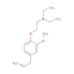 N,N-DIETHYL-2-(2-METHOXY-4-PROP-2-ENYL-PHENOXY)ETHANAMINE