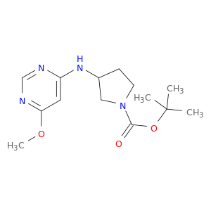 3-(6-甲氧基-嘧啶-4-基氨基)-吡咯烷-1-羧酸叔丁基酯