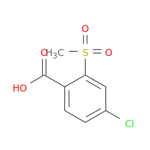 4-氯-2-(甲基磺酰基)苯甲酸