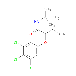 Butanamide, N-(1,1-dimethylethyl)-2-(3,4,5-trichlorophenoxy)-