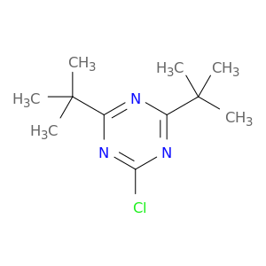2,4-二-叔-丁基-6-氯-1,3,5-三嗪
