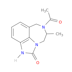 Imidazo[4,5,1-jk][1,4]benzodiazepin-2(1H)-one,6-acetyl-4,5,6,7-tetrahydro-5-methyl-