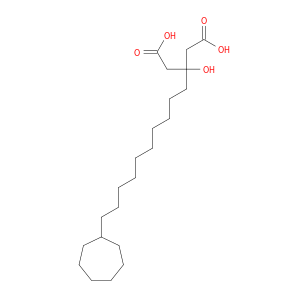Pentanedioic acid, 3-(10-cycloheptyldecyl)-3-hydroxy-