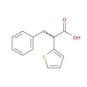 3-Phenyl-2-(thiophen-2-yl)prop-2-enoic Acid