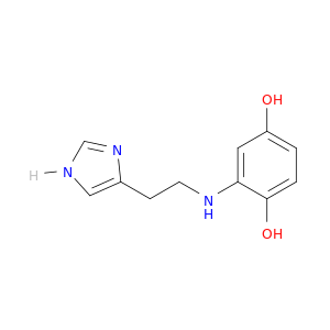 1,4-Benzenediol, 2-[[2-(1H-imidazol-4-yl)ethyl]amino]-