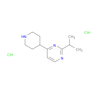 4-(piperidin-4-yl)-2-(propan-2-yl)pyrimidine dihydrochloride