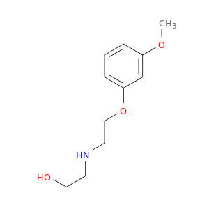 2-{[2-(3-METHOXYPHENOXY)ETHYL]AMINO}ETHANOL