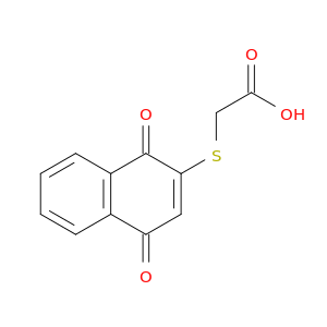 Acetic acid, [(1,4-dihydro-1,4-dioxo-2-naphthalenyl)thio]-