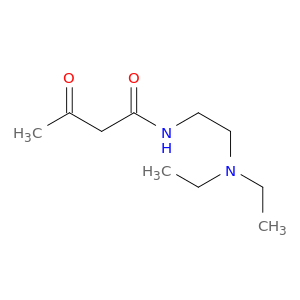 Butanamide, N-[2-(diethylamino)ethyl]-3-oxo-