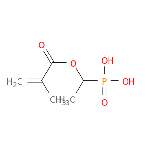 2-Propenoic acid, 2-methyl-, 1-phosphonoethyl ester