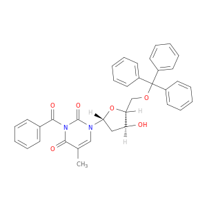 Thymidine, 3-benzoyl-5'-O-(triphenylmethyl)-