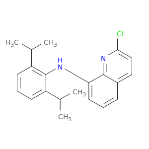 N-[2,6-双(异丙基)苯基]-2-氯-8-喹啉胺