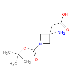 2-(3-氨基-1-(叔丁氧羰基)氮杂环丁烷-3-基)乙酸