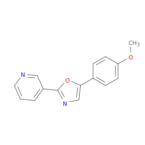 3-[5-(4-甲氧基苯基)-2-恶唑基]吡啶
