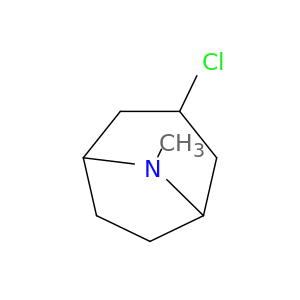 (3-endo)-3-氯-8-甲基-8-azabodyclo[3.2.1]辛烷值