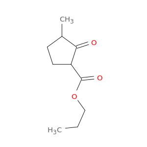 Cyclopentanecarboxylic acid, 3-methyl-2-oxo-, propyl ester