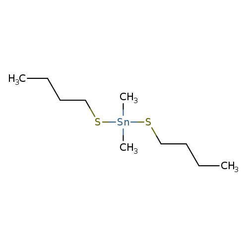 Stannane, bis(butylthio)dimethyl-