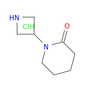 1-(azetidin-3-yl)piperidin-2-one hydrochloride